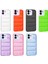 - Apple iPhone 11 - Kılıf Kamera Korumalı Airbagli Renkli Seksek Kapak - Pembe 3