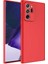 - Samsung Galaxy Note 20 Ultra - Kılıf İçi Kadife Koruyucu Mara Lansman Kapak - Kırmızı - T23839 1