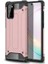 - Samsung Galaxy Note 20 - Kılıf Çift Katman Zırh Tank Crash Military Kapak - Rose Gold - T14179 1