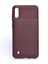 - Samsung Galaxy M10 - Kılıf Auto Focus Karbon Negro Silikon Kapak - Kahverengi - T7799 1