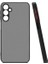- Samsung Galaxy M34 5G - Kılıf Arkası Buzlu Renkli Düğmeli Hux Kapak - Siyah - T29547 1