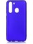 - Samsung Galaxy A21 - Kılıf Mat Soft Premier Silikon Kapak - Saks Mavi - T12772 1