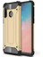- Samsung Galaxy A21 - Kılıf Çift Katman Zırh Tank Crash Military Kapak - Gold - T12870 1