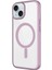 - Apple iPhone 15 Plus - Kılıf Wireless Şarj Özellikli Sert PC Mat Riksos Magsafe Kapak - Yeşil 5
