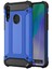 - Huawei Y6P - Kılıf Çift Katman Zırh Tank Crash Military Kapak - Mavi - T14027 1