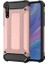 - Huawei P Smart S (Y8P) - Kılıf Çift Katman Zırh Tank Crash Military Kapak - Rose Gold - T15090 1