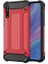 - Huawei P Smart S (Y8P) - Kılıf Çift Katman Zırh Tank Crash Military Kapak - Kırmızı - T15090 1