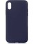 - Apple iPhone XS 5.8 - Kılıf İçi Kadife Koruucu Lansman Lsr Kapak - Lacivert - T14515 1