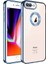 - Apple iPhone 7 Plus - Kılıf Kamera Korumalı Logo Gösteren Omega Kapak - Sierra Mavi 1