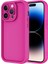 - Apple iPhone 14 Pro Max - Kılıf Kamera Korumalı Ananas Kapak - Mürdüm 2