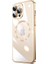 - Apple iPhone 13 Pro Max - Kılıf Wireless Şarj Özellikli Sert PC Riksos Magsafe Kapak - Gold - T24781 1