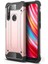 - Xiaomi Redmi Note 8T - Kılıf Çift Katman Zırh Tank Crash Military Kapak - Rose Gold - T10939 1