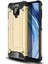 - Xiaomi Redmi Note 9 Pro - Kılıf Çift Katman Zırh Tank Crash Military Kapak - Gold - T14678 1