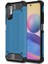 - Xiaomi Redmi Note 10 5G - Kılıf Çift Katman Zırh Tank Crash Military Kapak - Mavi - T18216 1