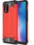 - Xiaomi Mi 10 Lite - Kılıf Çift Katman Zırh Tank Crash Military Kapak - Kırmızı - T13348 1