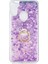 - Samsung Galaxy A11 - Kılıf Yüzüklü Simli Sıvılı Milce Kapak - Mor - T14395 2