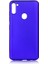 - Samsung Galaxy A11 - Kılıf Mat Soft Premier Silikon Kapak - Saks Mavi - T12771 1