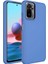 - Xiaomi Redmi Note 10S - Kılıf Metal Çerçeve ve Buton Tasarımlı Silikon Luna Kapak - Lavendery Gray 1