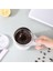 Yeni Nesil Kendi Kendini Karıştıran Self Stirring Mug Mikser Kupa Termos Bardak 380 ml Kahverengi 3