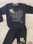 Erkek Çocuk Kışlık Pamuklu 3 Iplik Şardonlu Sweatshirt Eşofman Alt-Üst Takım 5