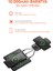 10.000 Mah Vantuzlu Wireless Standlı Powerbank Dahili Çoklu Kablo 3in1 Kablolu ve Kablosuz SNP-3003 Siyah 2