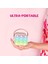 Çocuklar için Mini Karaoke Makinesi Kablosuz Mikrofonlu Taşınabilir Bluetooth Hoparlör (Yurt Dışından) 2