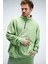 Erkek Timeless Fermuarlı Fıstık Yeşili Sweatshirt 4