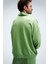 Erkek Timeless Fermuarlı Fıstık Yeşili Sweatshirt 5