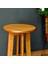 Mutfak Bar Taburesi Sandalyesi Ahşap Mdf Yuvarlak İç Dış Mekan 61 cm Evcafe Restaurant 2