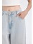 Wide Baggy Fit Ekstra Geniş Kalıp Normal Bel Ekstra Geniş Paça Jean Yıkamalı Pantolon D9227AX24WN 5