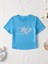Casual Star Baskılı Crop Bluz 1