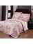 Freza Saten Nevresim Takımı King Size , .pembe 3