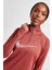 Dri Fit Big Swoosh 1/4 Zip Training Runnig Sweatshirt Koşu Antrenman Üstü Kiremit Rengi 3