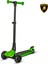 Lisanslı L3 Kolay Katlanabilir Işıklı Orta Gövde ve Işıklı Tekerlekli Çocuk Scooter Yeşil 1