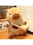 Karikatür Kazak Capybara Çocuk Peluş Oyuncak Çocuk Hediye 23 cm (Yurt Dışından) 1
