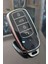 Chery Tiggo 8 Pro Smart Anahtar Kılıfı Siyah Gümüş 3