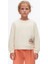 Çiçek Desenli Uzun Kollu Kız Çocuk Sweatshirt 4-8 Yaş 37516 1