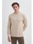Erkek Sweatshirt Bej 5615 1