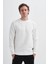 Erkek Sweatshirt Ekru 5046 1