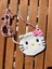 Hello Kitty Sanrio Kuromi Peluş Boyundan Askılı Çanta Cüzdan 1