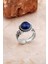 Lapis Lazuli Taşlı Telkari Elişi Gümüş Yüzük 5835 1