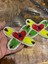 2 Adet Boncuk Işleme Apolet Arma Set Aplike Dikiş Aksesuarı 9x7 cm 2