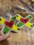 2 Adet Boncuk Işleme Apolet Arma Set Aplike Dikiş Aksesuarı 9x7 cm 4