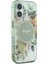 iPhone 16 Kılıf Guess Lisanslı Magsafe Özellikli Iml Baskılı Yazı Logolu Flower Tonal Circle Yeşil 3