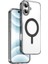 iPhone 16 Kılıf Wiwu MCC-201 Ishield Ultra Serisi Magsafe Özellikli Standlı Crystal Sert Pc Siyah 2