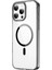 iPhone 16 Pro Max Kılıf Wiwu MCC-101 Ishield Pro Serisi Magsafe Şarj Özellikli Crystal Sert Pc Siyah 4