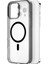 iPhone 16 Pro Max Kılıf Wiwu MCC-101 Ishield Pro Serisi Magsafe Şarj Özellikli Crystal Sert Pc Siyah 5