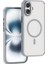 iPhone 16 Plus Kılıf FGG-012 Armorpro Serisi Magsafe Özellik Parmak Izi Bırakmayan Kılıf Gri 1