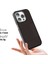 iPhone 16 Pro Uyumlu Kılıf Magsafe Şarj Özellikli Karbon Fiber Desenli Mutural Montage Kapak Siyah 4