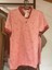 men Polo Yaka Regular Fit Desenli T-Shirt - Kırmızı 1